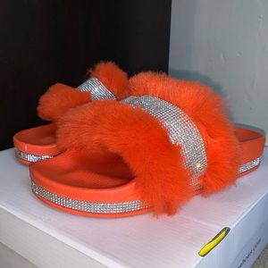 Orange Slippers